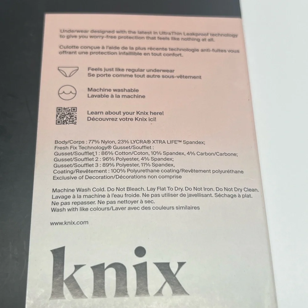 KNIX Leakproof UltraThin No Show Boybrief Period Underwear Warm Sand Size S NWT - Picture 8 of 11